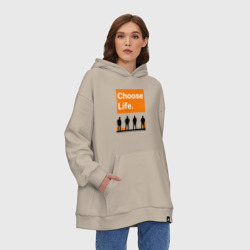 Худи SuperOversize хлопок Choose Life - фото 2