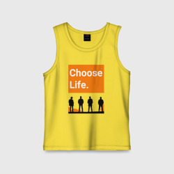 Детская майка хлопок Choose Life