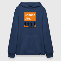 Худи SuperOversize хлопок Choose Life