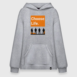 Худи SuperOversize хлопок Choose Life