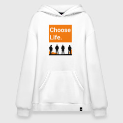 Худи SuperOversize хлопок Choose Life