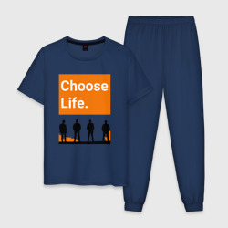 Мужская пижама хлопок Choose Life