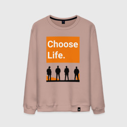 Мужской свитшот хлопок Choose Life