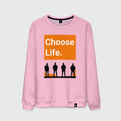 Мужской свитшот хлопок Choose Life