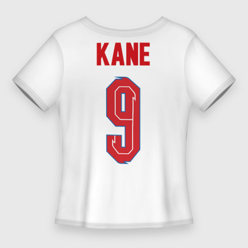 Женская футболка 3D Slim Кейн форма Англия 2021-2022, цвет 3D печать - фото 2
