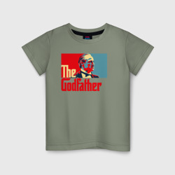 Детская футболка хлопок Godfather logo