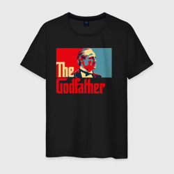 Godfather logo – Мужская футболка хлопок с принтом купить со скидкой в -20%