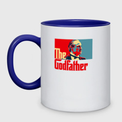 Кружка двухцветная Godfather logo