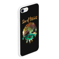 Чехол для iPhone 7/8 матовый Пещера черепа - фото 2