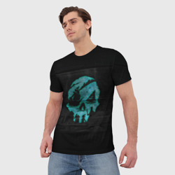 Мужская футболка 3D Skull of pirate - фото 2