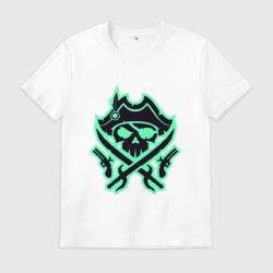 Мужская футболка хлопок Море пиратов