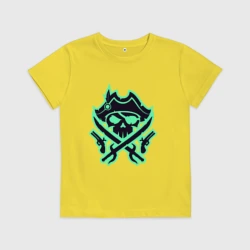 Детская футболка хлопок Море пиратов