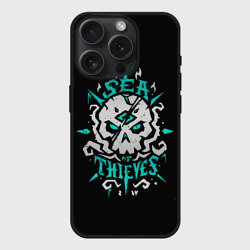 Чехол силиконовый для Apple iPhone 15 Pro матовый Пиратское море