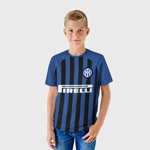 Детская футболка 3D Inter Milan, цвет 3D печать - фото 3