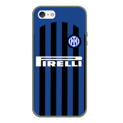 Чехол для iPhone 5/5S матовый Inter Milan