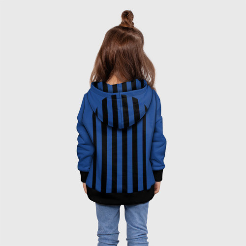 Детская толстовка 3D Inter Milan, цвет черный - фото 5