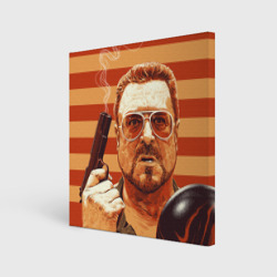 Холст квадратный Walter Sobchak - портрет