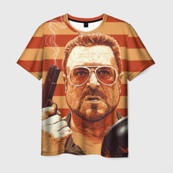 Walter Sobchak - портрет – Футболка с принтом купить со скидкой в -26%