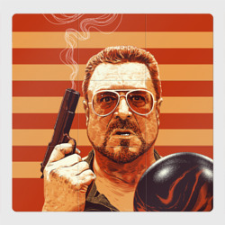 Магнитный плакат 3Х3 Walter Sobchak - портрет