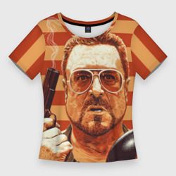 Женская футболка 3D Slim Walter Sobchak