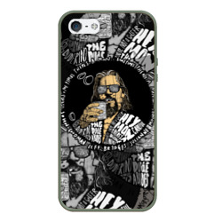 Чехол для iPhone 5/5S матовый The Big Lebowski