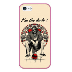 Чехол для iPhone 5/5S матовый I am the dude!