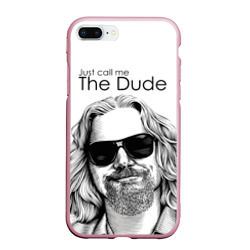 Чехол для iPhone 7Plus/8 Plus матовый Call me Dude