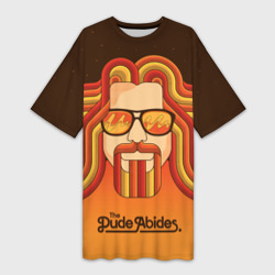 Платье-футболка 3D The Dude Abides