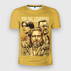 Мужская футболка 3D Slim The Big Lebowski