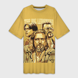 Платье-футболка 3D The Big Lebowski - главные герои