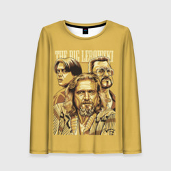 Женский лонгслив 3D The Big Lebowski - главные герои