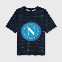 Женская футболка oversize 3D Napoli
