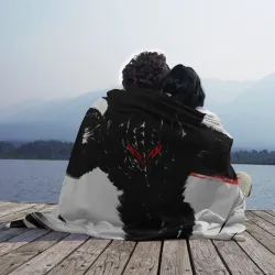 Плед 3D Берсерк ч\б - фото 2