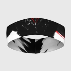 Повязка на голову 3D Берсерк ч\б