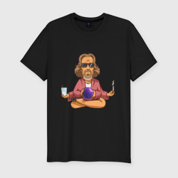 Мужская футболка хлопок Slim Медитация