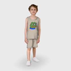 Детская пижама с шортами хлопок Лягушонок Пепе - фото 2