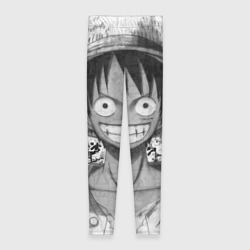 Леггинсы 3D Луфи улыбается one piece