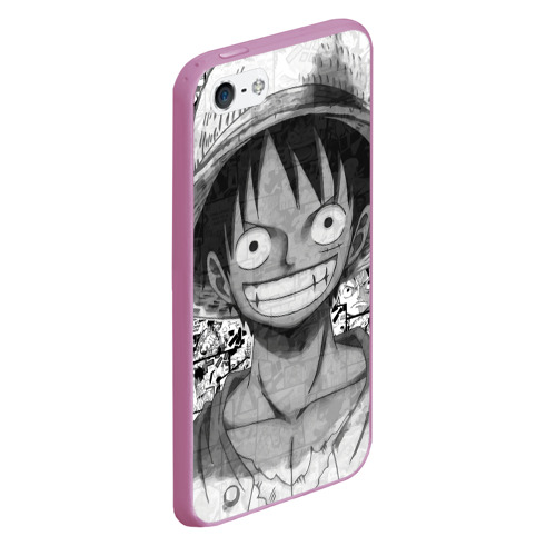 Чехол для iPhone 5/5S матовый Луфи улыбается one piece - фото 3