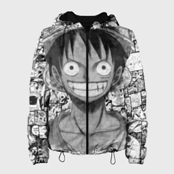 Женская куртка 3D Луфи улыбается one piece