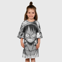 Детское платье 3D Луфи улыбается one piece - фото 2