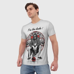 Мужская футболка 3D I am the dude - фото 2