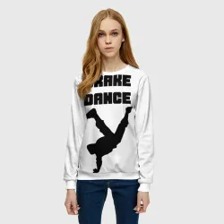 Женский свитшот 3D Brake Dance - фото 2