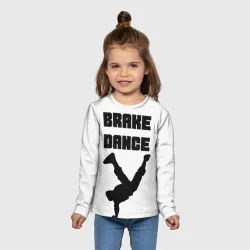 Детский лонгслив 3D Brake Dance - фото 2