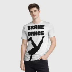 Мужская футболка 3D Brake Dance - фото 2