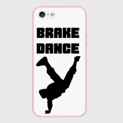 Чехол для iPhone 5/5S матовый Brake Dance