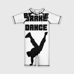 Детский купальный костюм 3D Brake Dance