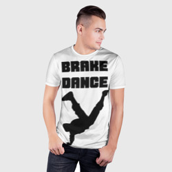 Мужская футболка 3D Slim Brake Dance - фото 2