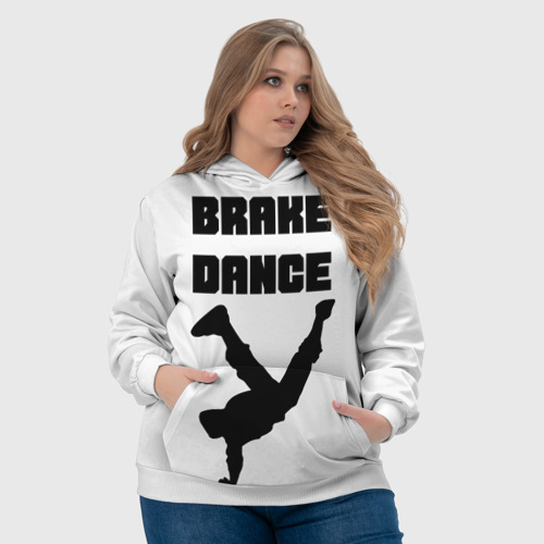 Женская толстовка 3D Brake Dance, цвет 3D печать - фото 6