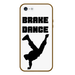 Чехол для iPhone 5/5S матовый Brake Dance