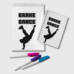 Блокнот Brake Dance